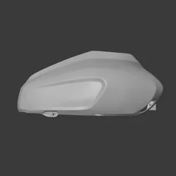 Tank cover mt07 custom gen1 3D print model