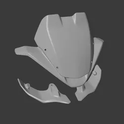 Windshield speed triple 1200 rs 3D print model