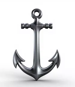 anchor 3D print model
