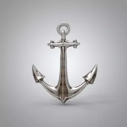 anchor 3D print model