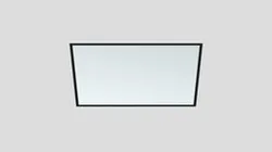 Big Flat Screen TV. HD 4K ratio  - LOW POLY