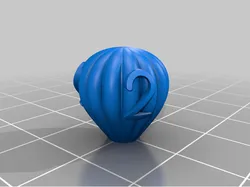 Catan 3d number tokens