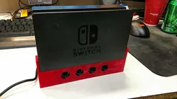 Cheap rounded Gamecube controller dock for Nintendo Switch