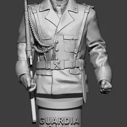 CIVIL GUARD BUST WITH CETME