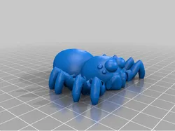 Cute Spider With Big Eyes