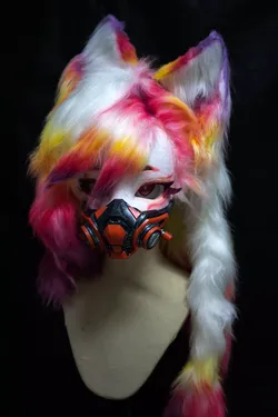 gas mask for kigurumi 3D print model