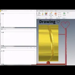 Hybrid Cam Mechanism to draw a Heart