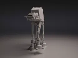 Imperial Walker ATAT 3D print model