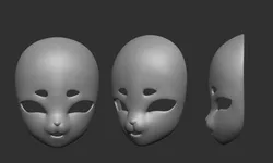 Kigurumi Mask 3D Model  3D print model