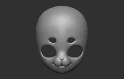 Kigurumi Mask 3D Model  3D print model