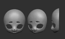 Kigurumi Mask 3D Model  3D print model
