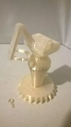 Lampe mecapsuleur 3D print model