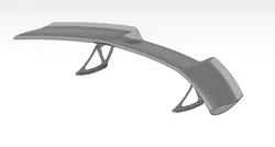 Lotus Rear Wing 3D Model CFD Ready CAD Geometry  3D print model