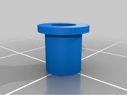 M3 to M5 screw adapter with collar
