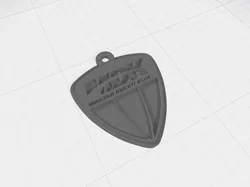 Magyar Ducati Klub kulcstartó / keyholder