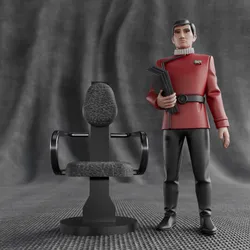 Operator's Chair - U.S.S. Enterprise NCC-1701-A Main Bridge - Star Trek VI The Undiscovered Country