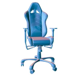 Other STL تنزيل - Ergonomic Gaming Office Chair - MeAmelia