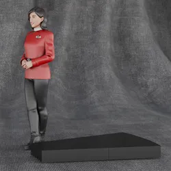 Outer Floor - U.S.S. Enterprise NCC-1701-A Main Bridge - Star Trek VI The Undiscovered Country