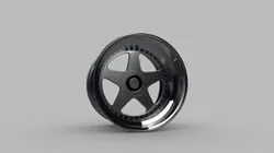 OZ Racing Futura – Detailed Wheel 3D Model