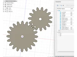 Parametric Spur Gear