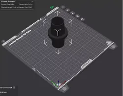 Pool Hose Connector 38 Mm 3D print model