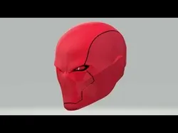 Red Hood Rebirth Helmet  3D print model