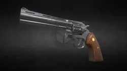 Revolver Colt Python 6 (Animated)