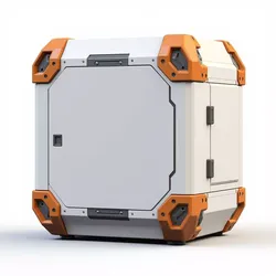 sci-fi box capsule  3D print model
