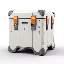 sci-fi box capsule 3D print model