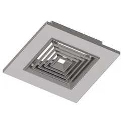 Square Air Conditioning Vent 3D print model
