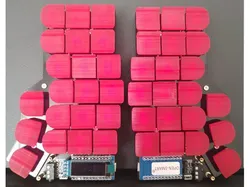 Steno style keycaps for Kailh Choc V1 low profile switches