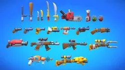 Stylized weapons pack-Lowpoly