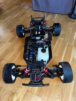 Support moteur pour RC losi dblx 1/5