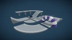 Ultimate Low-Poly Track Builder Pack