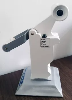Boeing 737 replica of power levers in real scale for decoration 3D print model