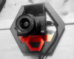 Camera Mount For Wall Mounted Modular Hexagon