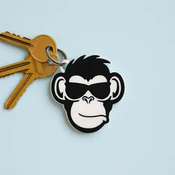 🐵 Cool Monkey Keychain 🐵