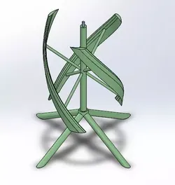 Darius windmill 3D print model