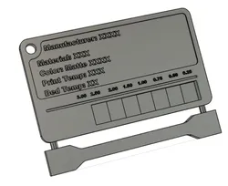Filament Sample Swatches