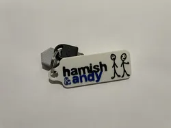 Hamish and Andy Keychain