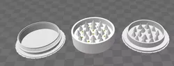 Herb Grinder w Keef Catcher 3D print model