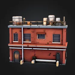 Industrial Building Prop