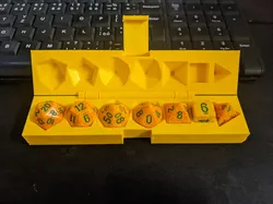 JJ's Dice Box + Dice Stand (print-in-place)