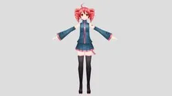 Kasane Teto PSP (With Bones)