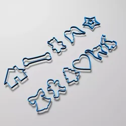 Outline 3D icons pack 3D print model