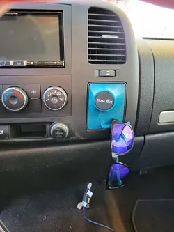 Phone Holder with Sunglasses Hook