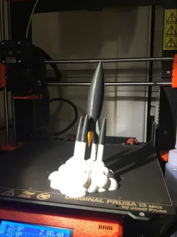 Rocket with Plume