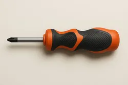 Simple Screwdriver Design with Rubber Inserts