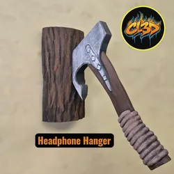 The Woodsman Axe Headphone Hanger