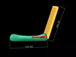 TJ 59 3D Comb 3D print model